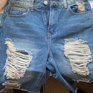 Hot Kiss High Rise Bermuda Shorts